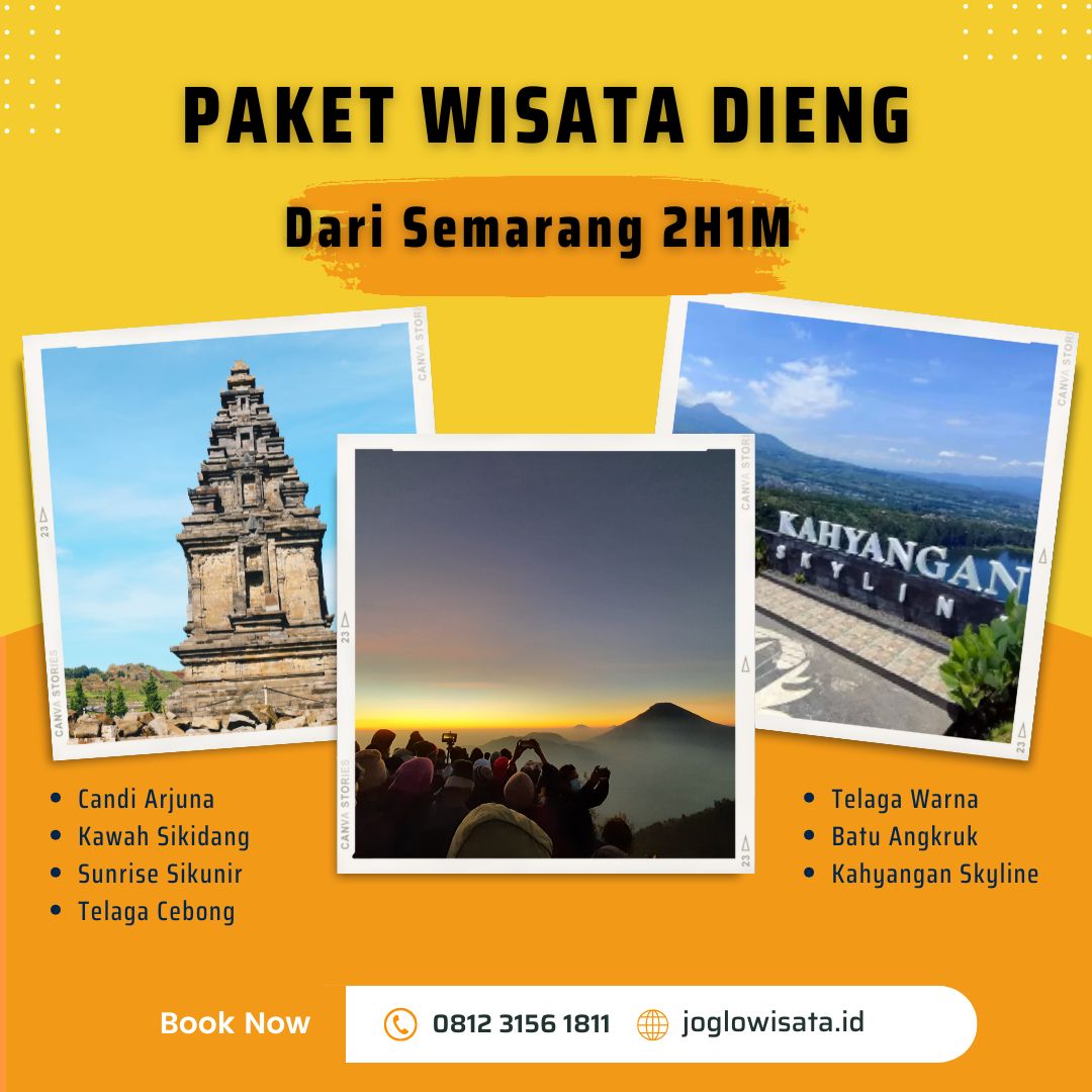 Paket Wisata Dieng dari Semarang 2H1M