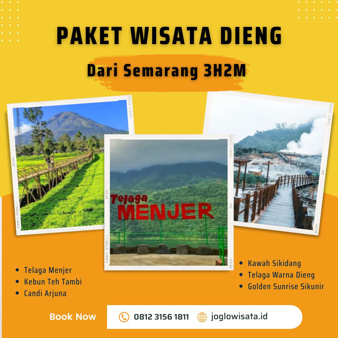 Paket Wisata Dieng dari Semarang 3H2M