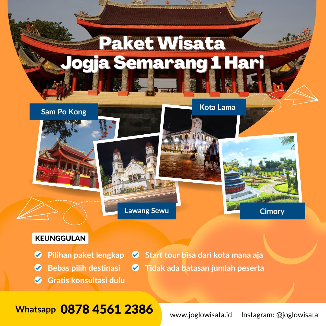 Paket Wisata Jogja Semarang 1 Hari