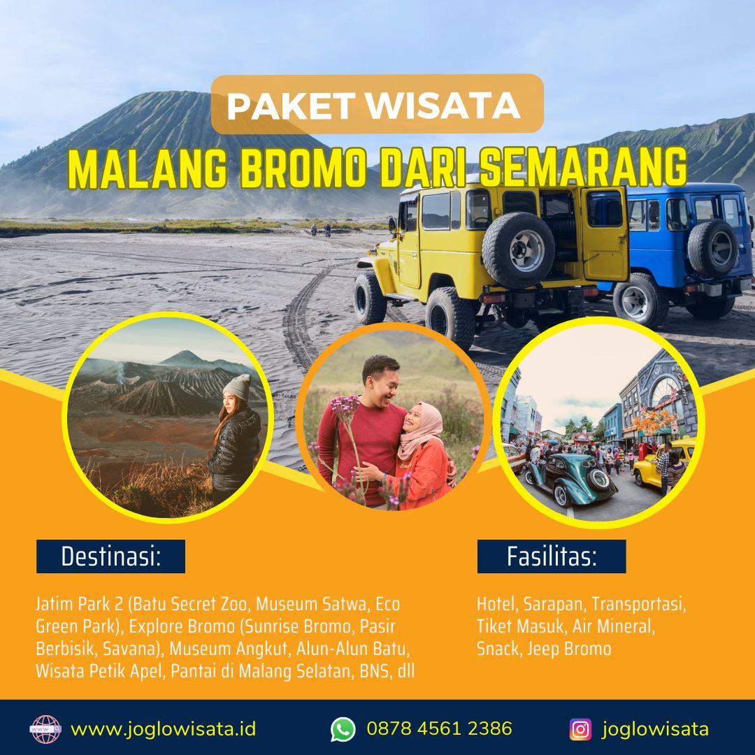 Paket Wisata Malang Bromo dari Semarang