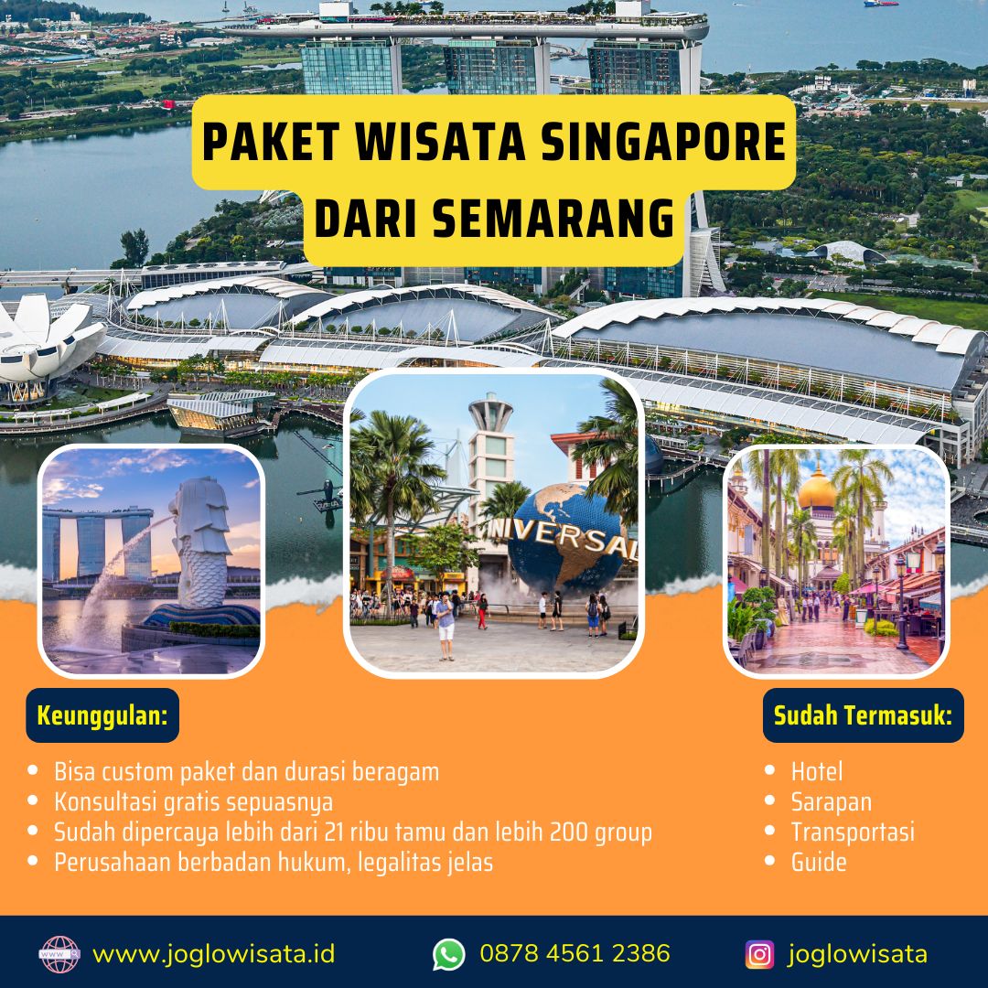 Paket Wisata Singapore dari Semarang
