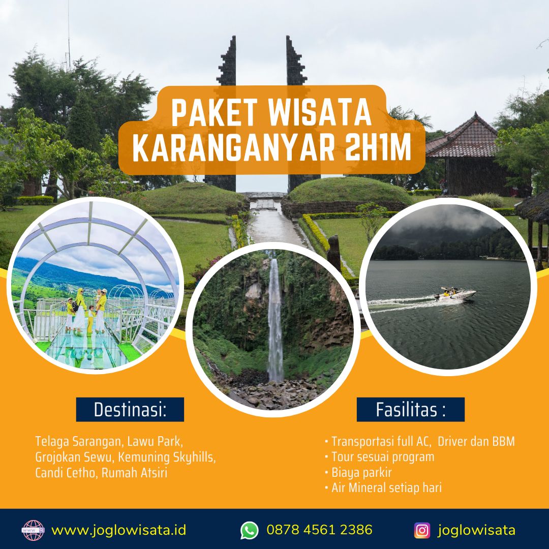 Paket Wisata Karanganyar 2 Hari 1 Malam