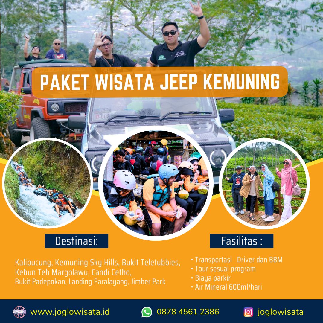 Paket Wisata Jeep Kemuning