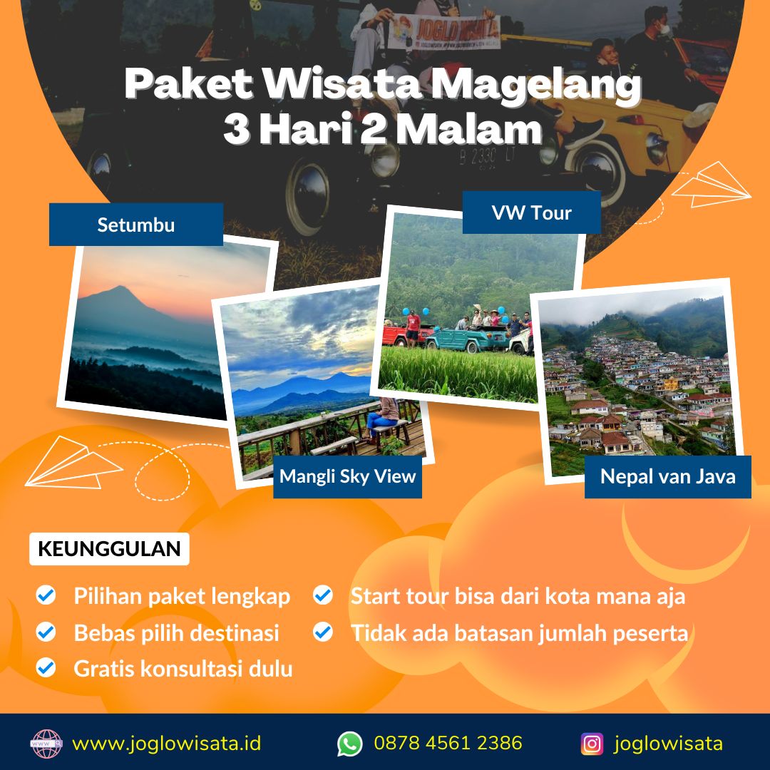 Paket Wisata Magelang 3 Hari 2 Malam