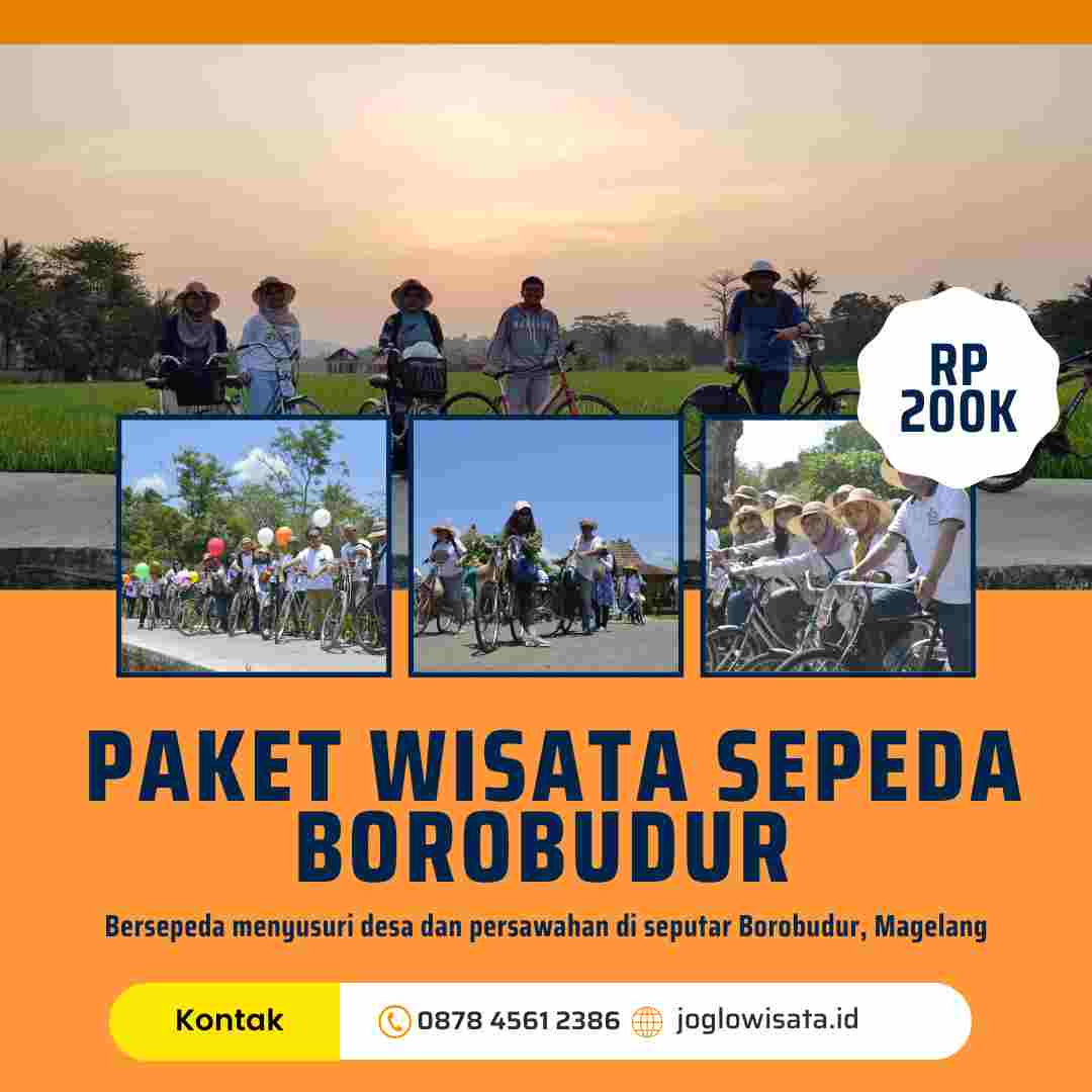 Paket Wisata Sepeda Borobudur