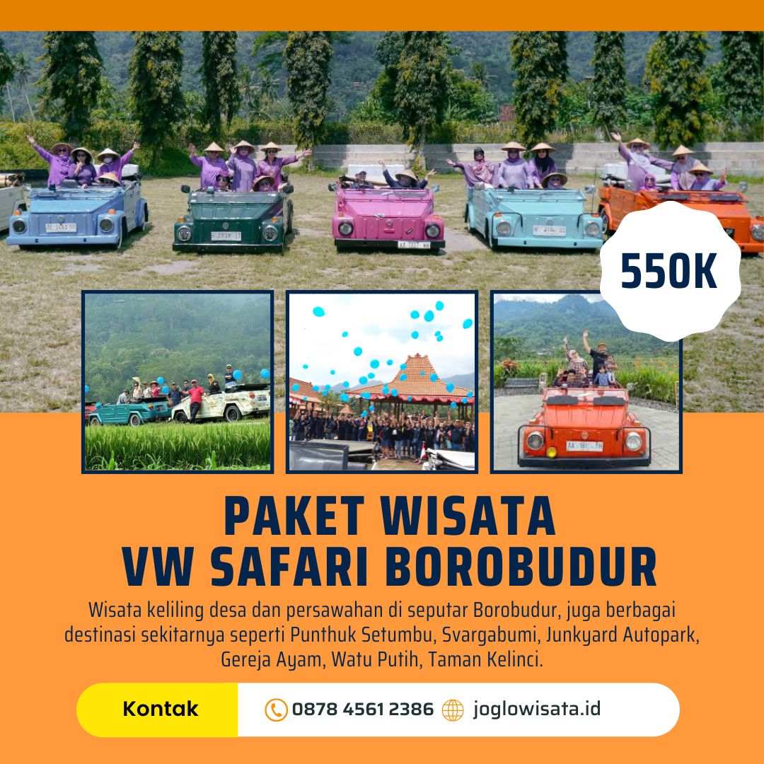 Paket Wisata VW Safari Borobudur